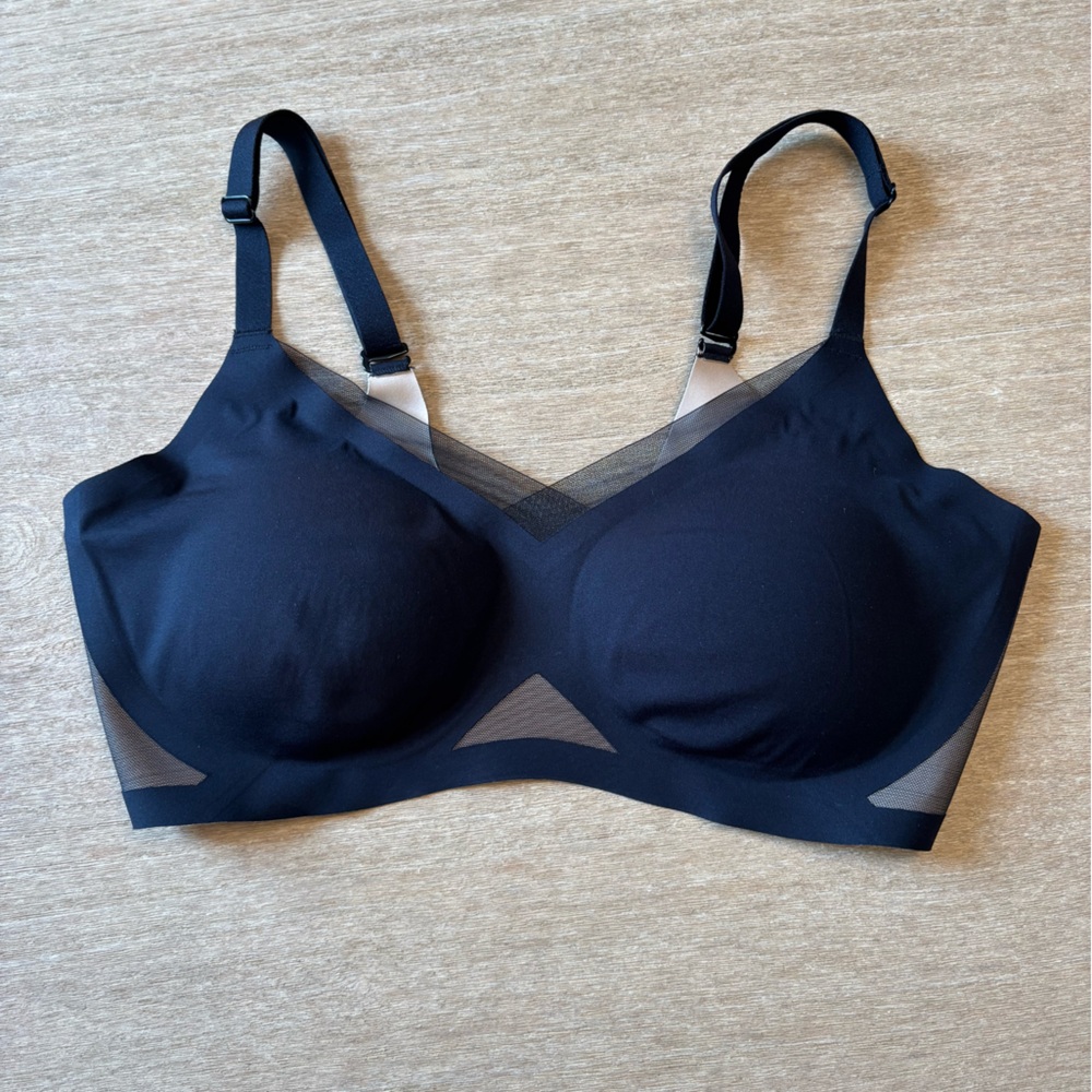 Honeylove Black Mesh Detail Bra